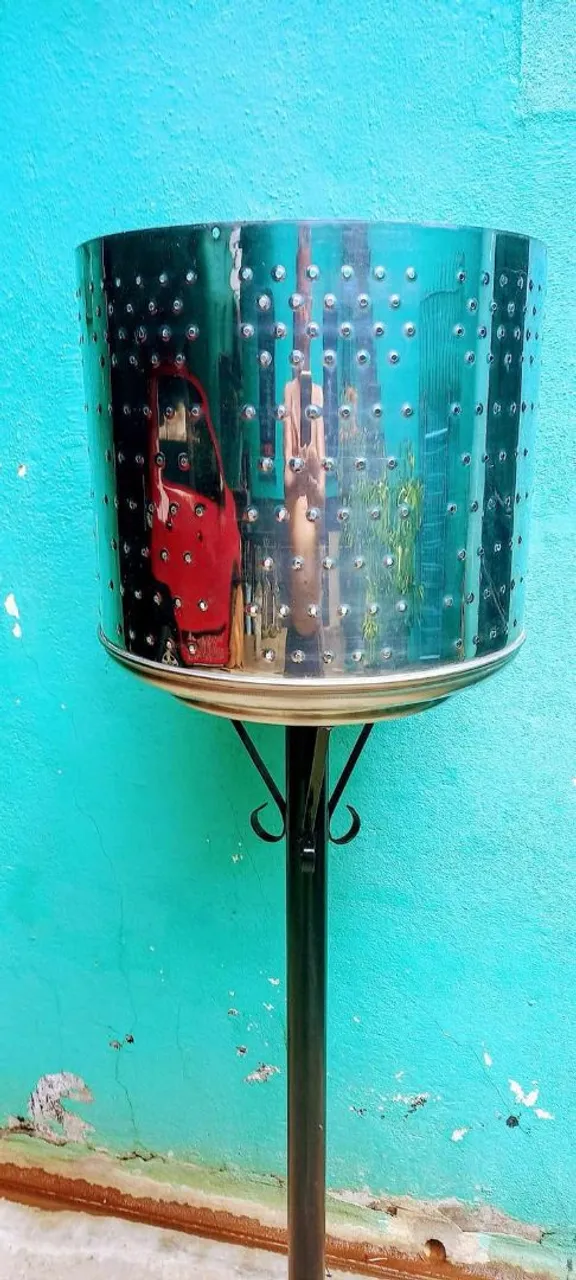 Lixeira de inox com entrega e instalação