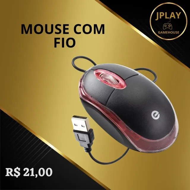 Mouse com fio
