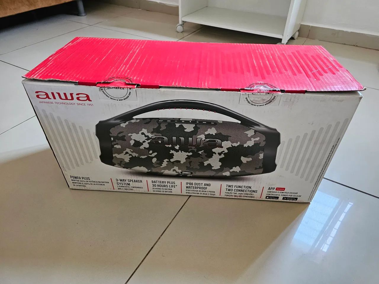 Bombox aiwa super novo