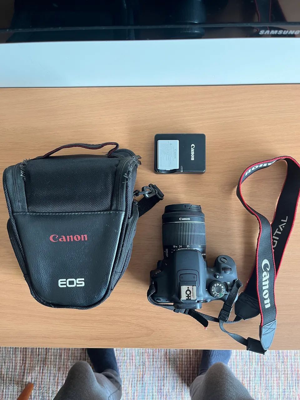 Canon Rebel T5i Camera + 18-55mm Lens