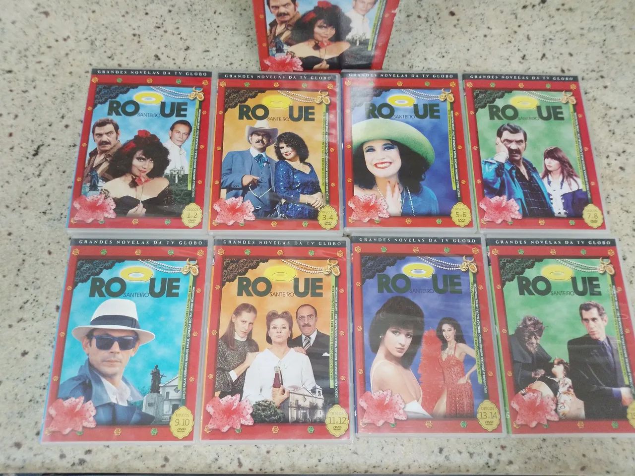 Coleção da novela rock Santeiro 15 dvds - Foto 2