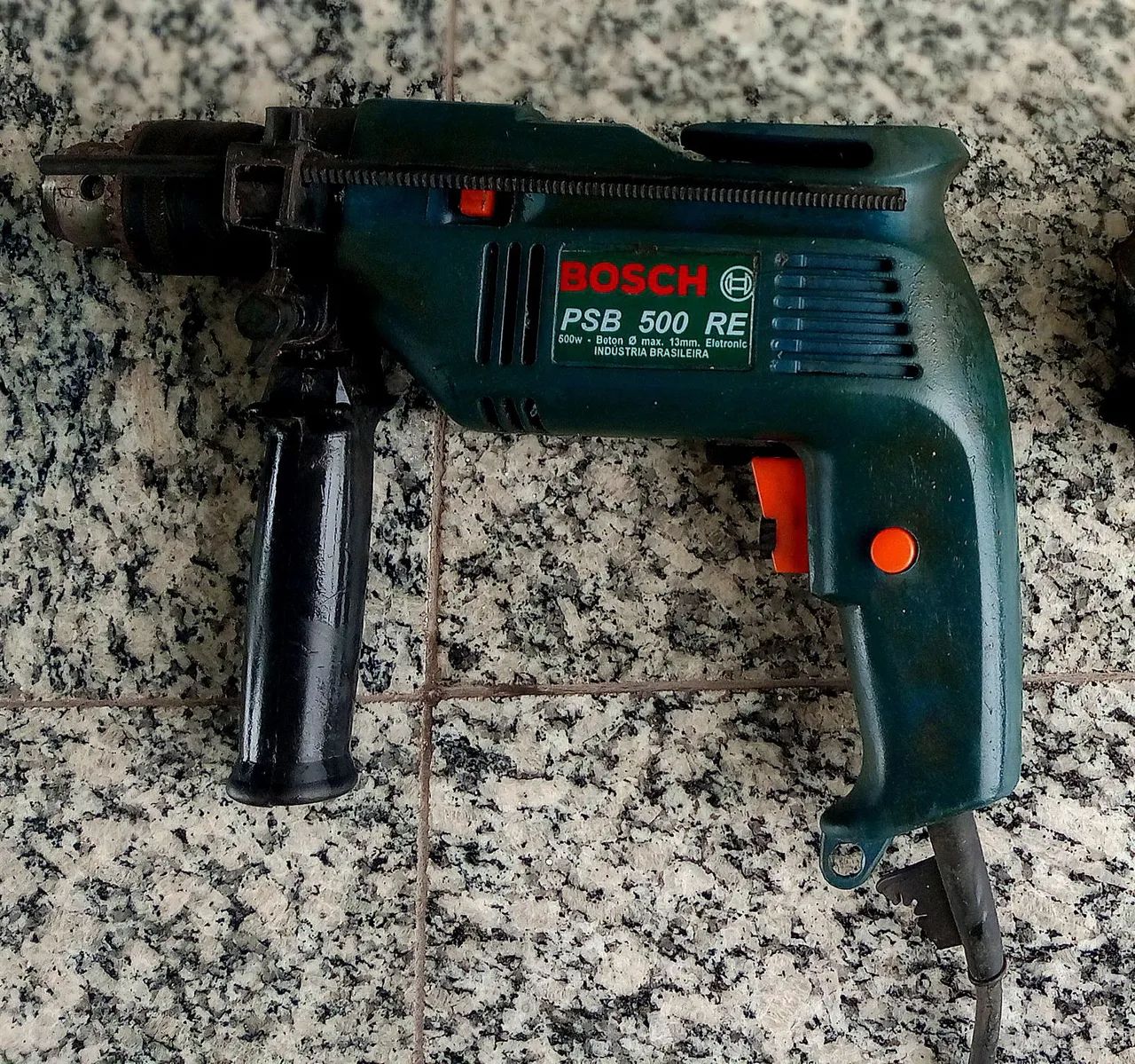 Kit promocional ferramentas exclusivas Serra Mármore furadeira alto impacto e lixadeira - Foto 6