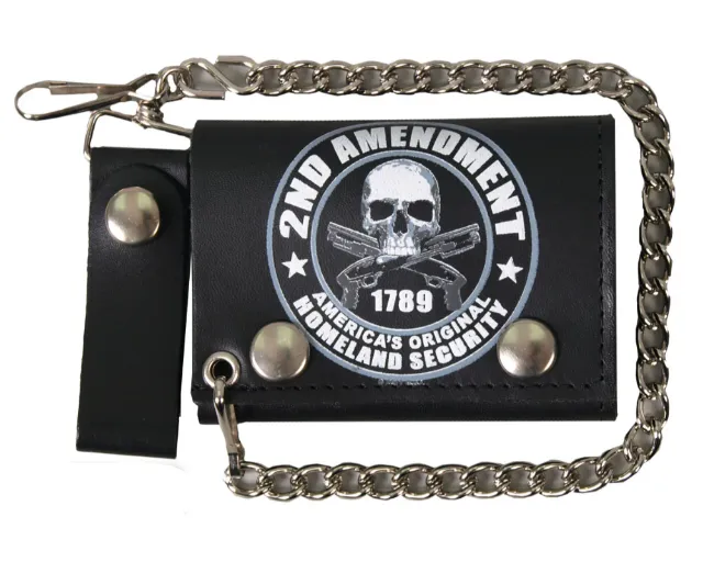 Carteira - Hot Leathers - Com Corrente