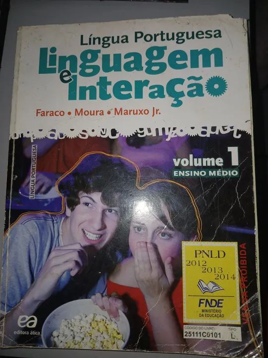 Doações de livros de português 