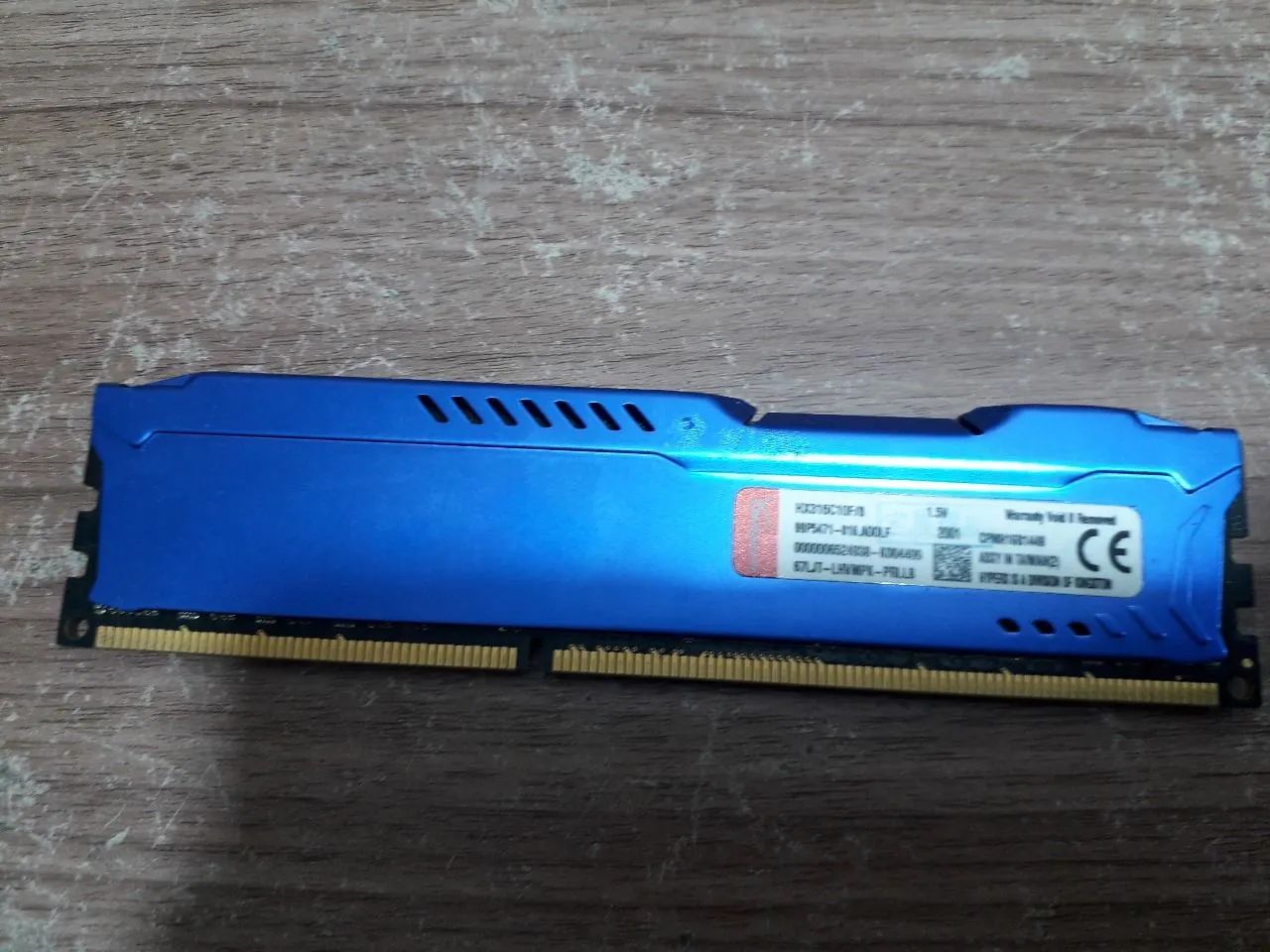 Memória RAM Kingston HyperX 8GB DDR3 1600mhz - Foto 2