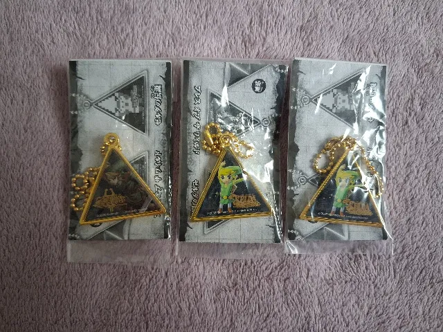 Chaveiros em metal The Legend of Zelda, oficial Nintendo, Twilight Princess, Wind Waker