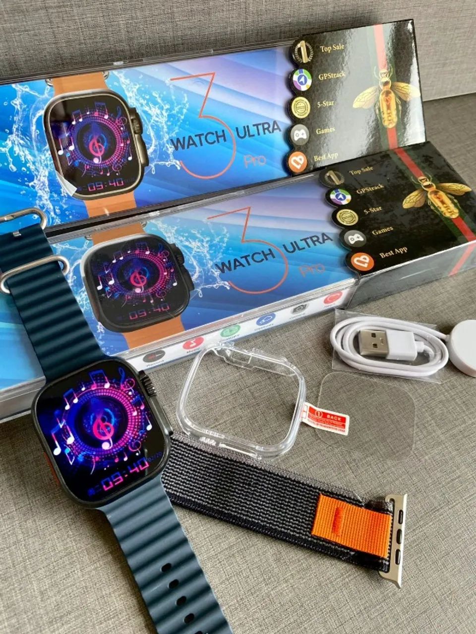 Rel ógio Smart Ultra 3  watch - Foto 2