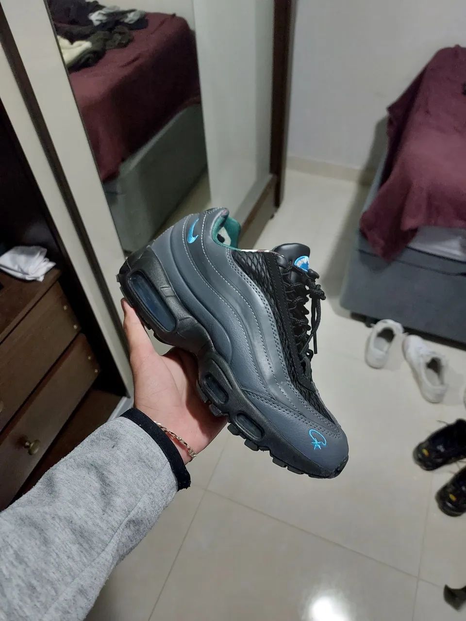 Air max 95 x Corteiz  Agean storm - Foto 2