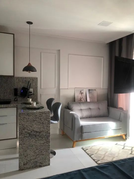 Studio mobiliado no farol de itapuã - Foto 2