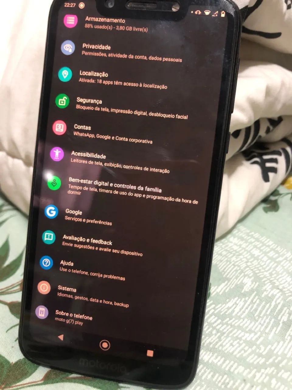Celular Moto G7 Play 32 GB - Foto 4
