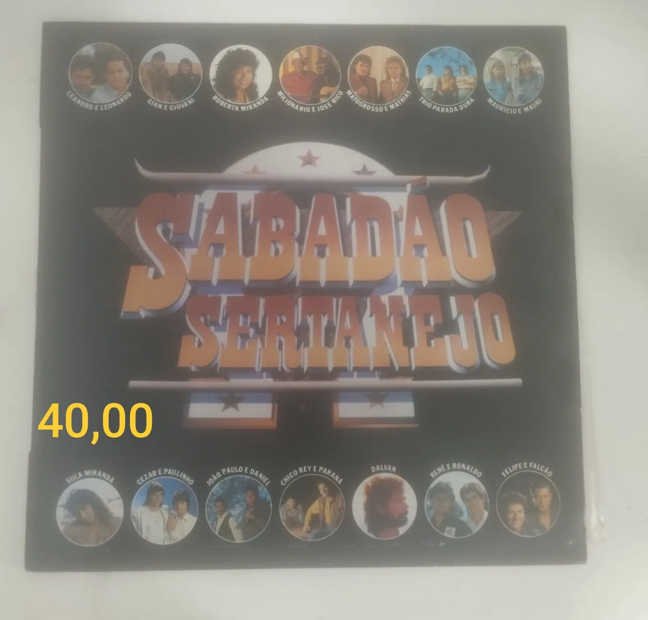 Disco de Vinil - Sábado Sertanejo