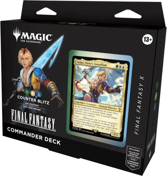 Kit 4 Decks Magic The Gathering Commander Final Fantasy em Ingles - Foto 4