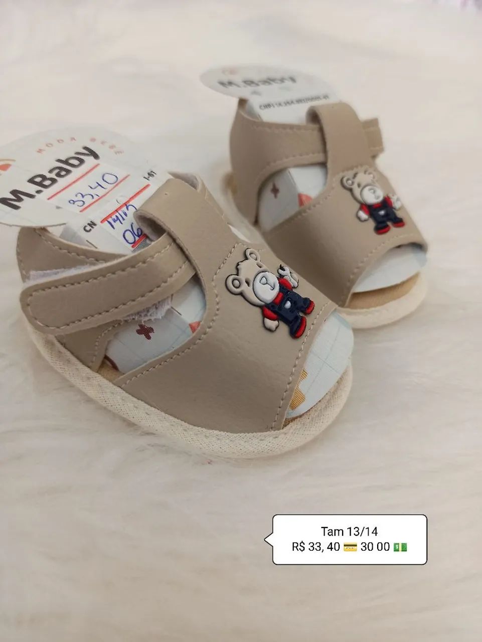 Sandália Bebê masculina  - Foto 5