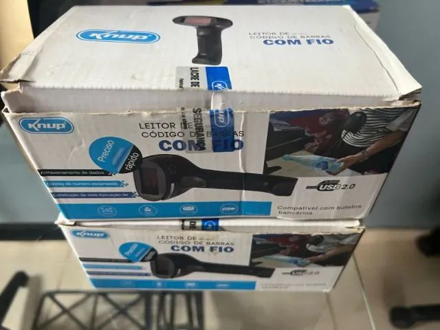 Leitor de Código de Barras 1D/2D QR Code USB - Knup KP-LE705