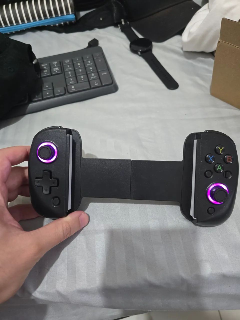 Controle Wireless para Celular - D8 - Bluetooth - RGB - Foto 3