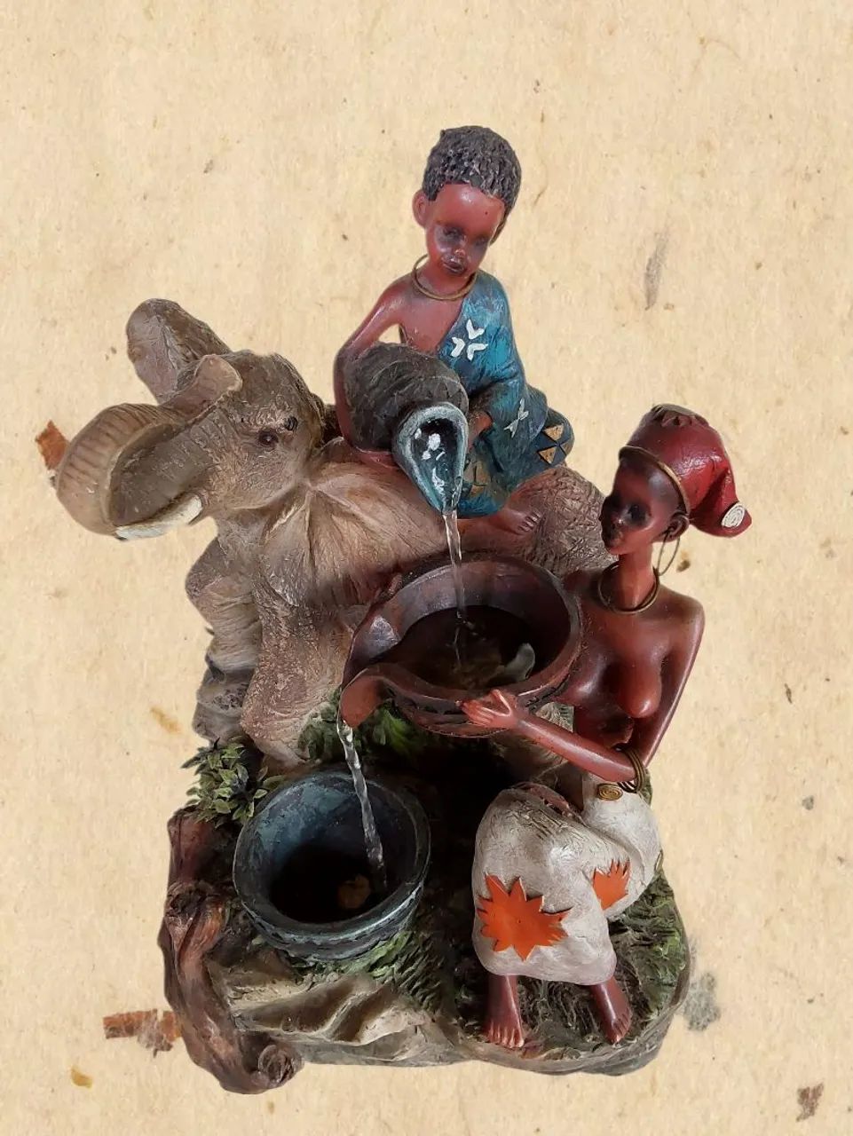 Fonte cenário africano - Decoração Exclusiva - Foto 2