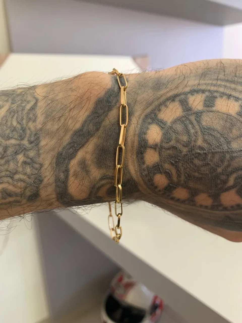 Pulseira Tijolinho Ouro 18K 2.67g Nova com garantia eterna