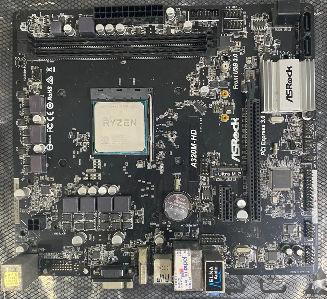 Kit upgrade placa mãe + processador  - Foto 3