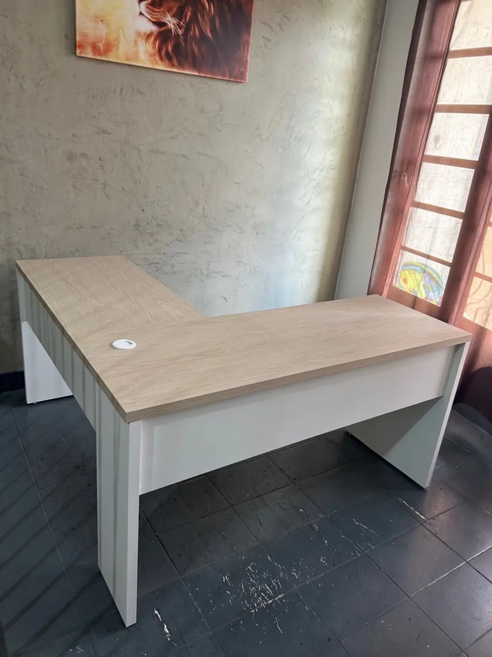 MÓVEIS PARA ESCRITÓRIO MESA EM L - Foto 3