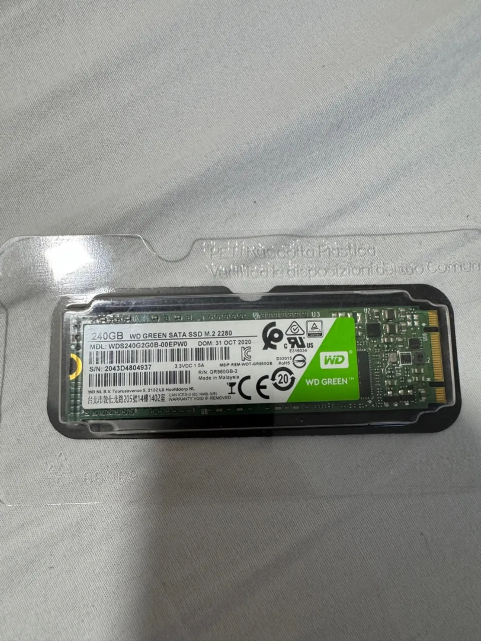 SSD WD Green 240GB M.2 2280