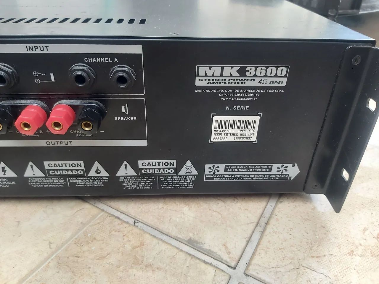 Potência mk3600  - Foto 5