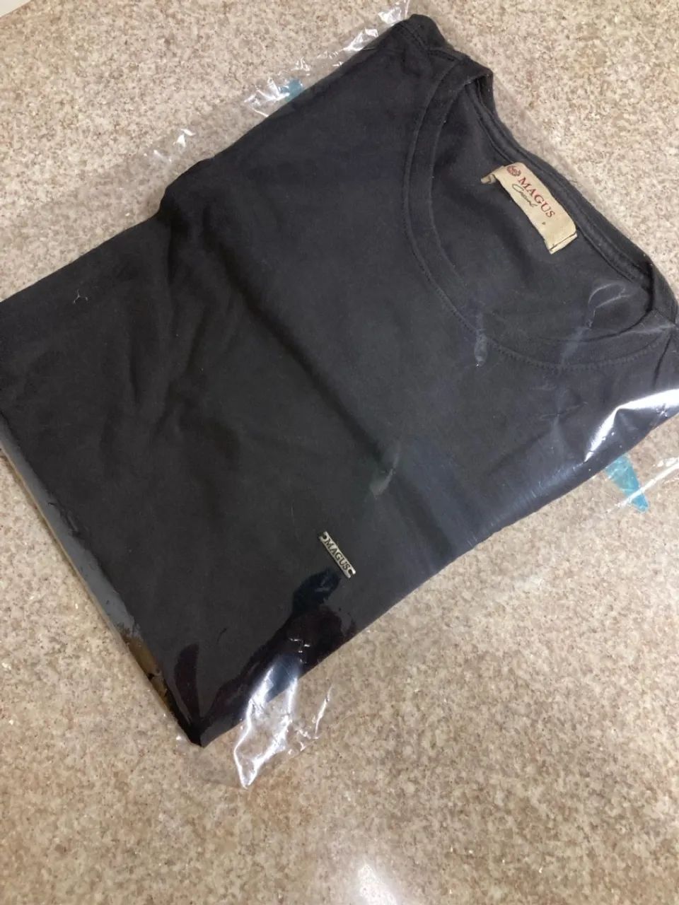 Camiseta Masculina Preta - Foto 3