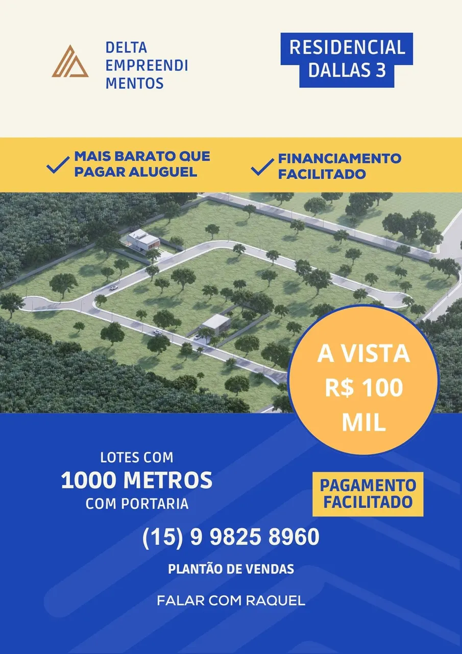 Terrenos para condominio fechado no interior de Sao Paulo