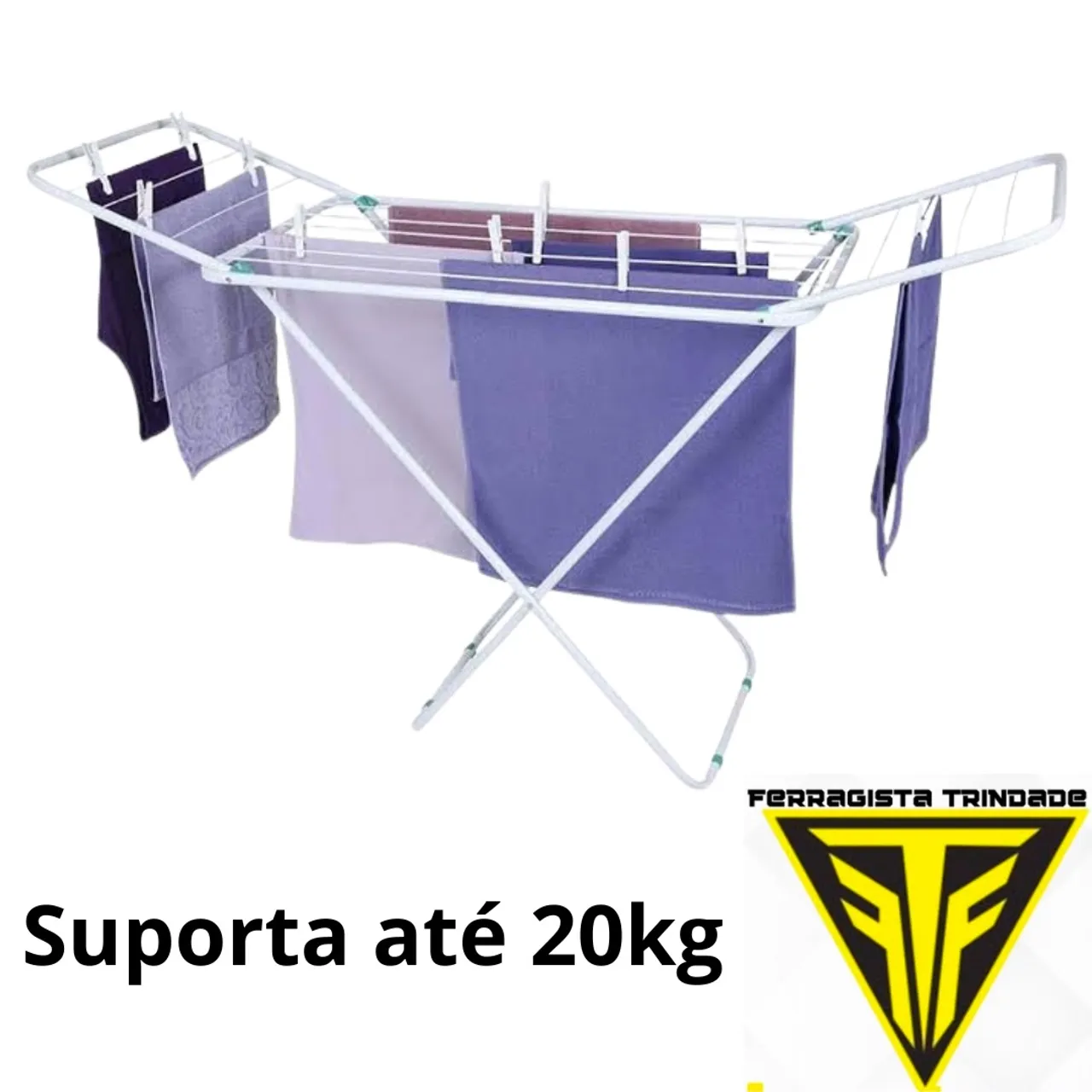 Varal de chão com abas slim - MOR