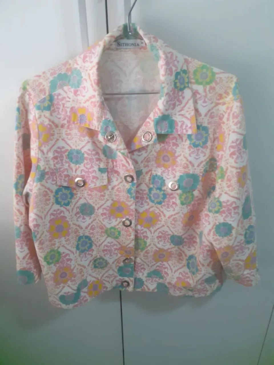 Vestido Jeans Longo Azul - Foto 3