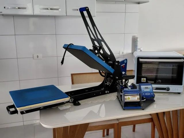 Oportunidade! Kit Sublimação Completo com Forno 3D e Prensas Live Sub - Foto 5
