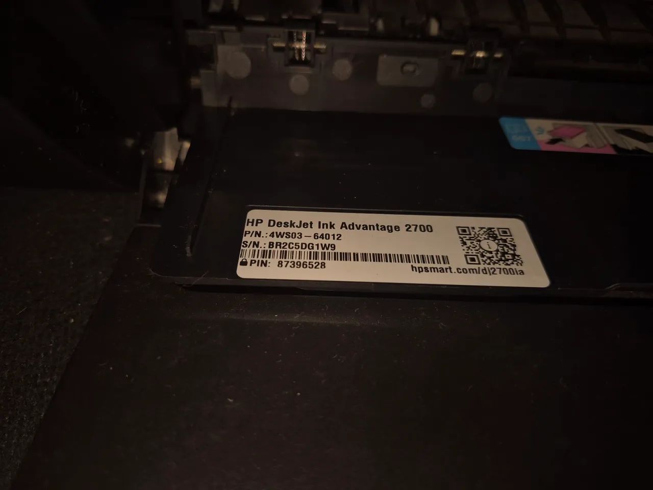 Printer (DeskJet Ink Advantage 2774)64169972257795121