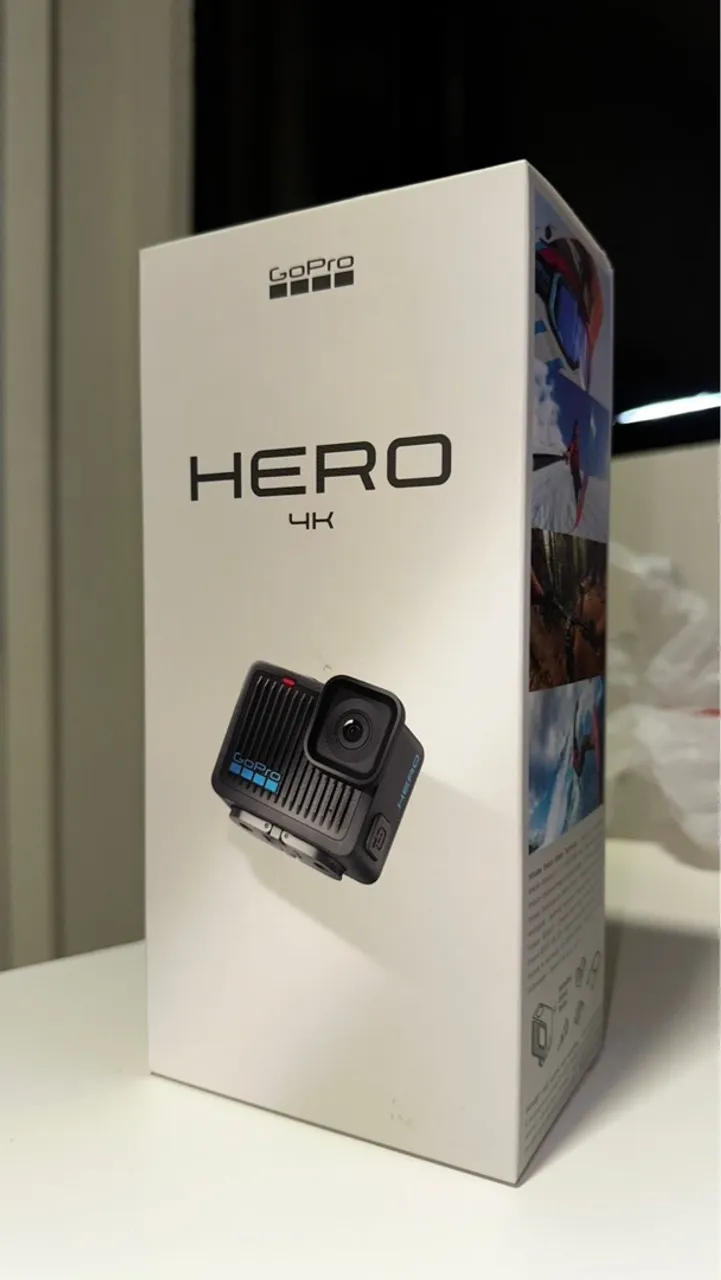 GoPro HERO 4K - Câmera de Ação (NOVA/LACRADO)