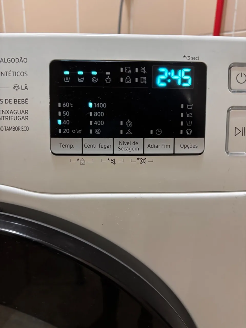 Lava e seca Samsung Inverter WD11M4473