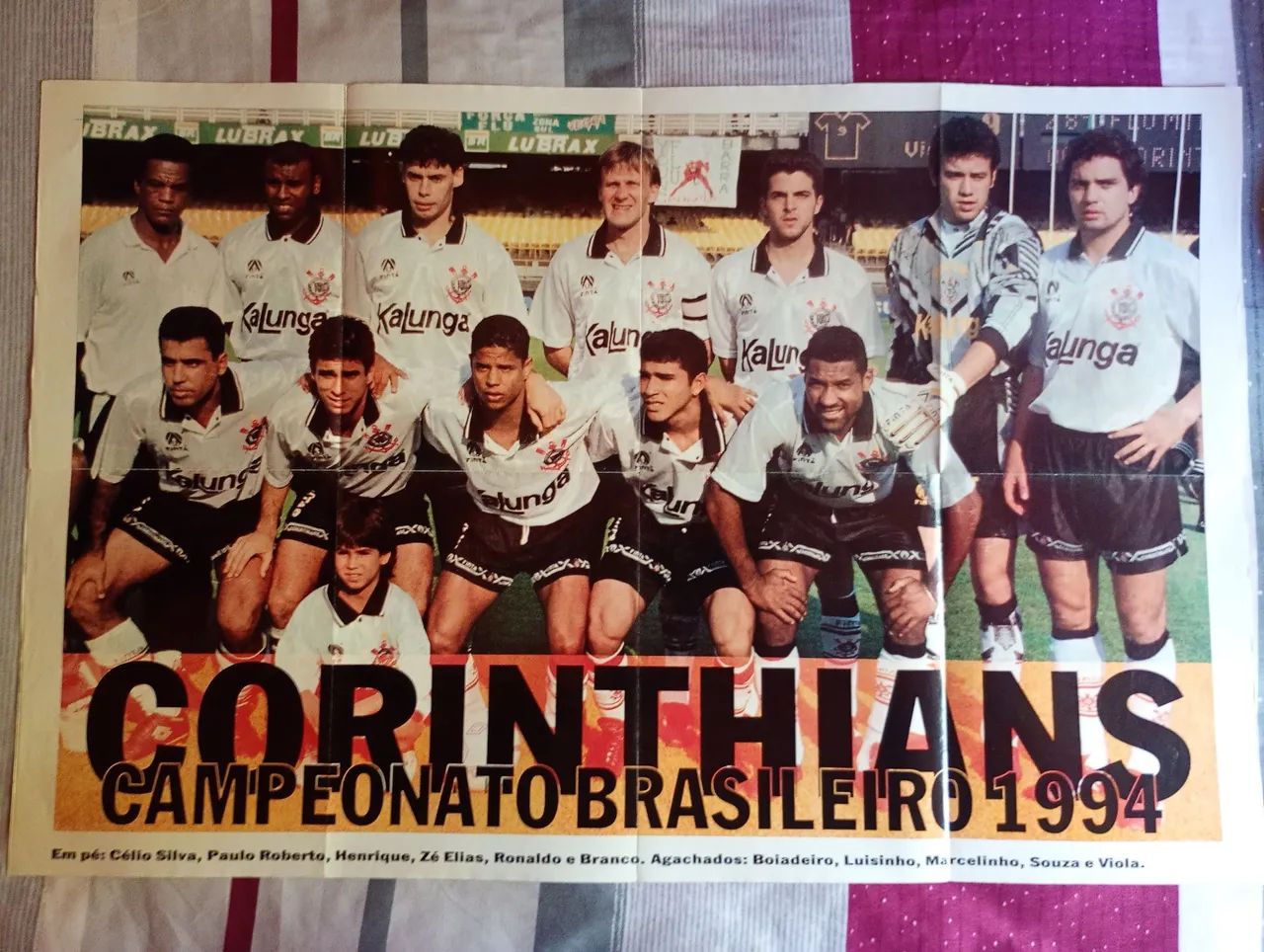 Poster Corinthians - O Time do Povo - 1910 a 1994 - Foto 2