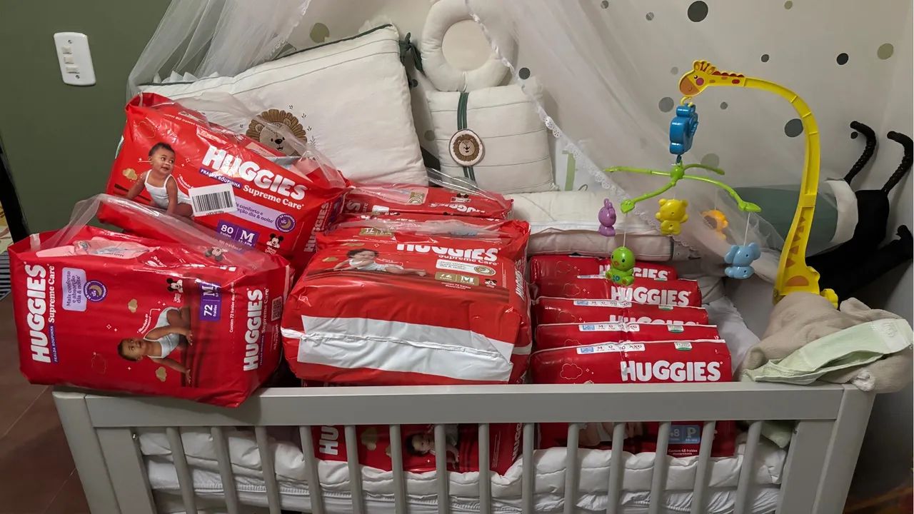 Fraldas Huggies Supreme Care - Pacote com 80 unidades - Foto 4