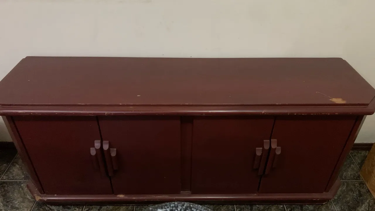 Rack de madeira elegante