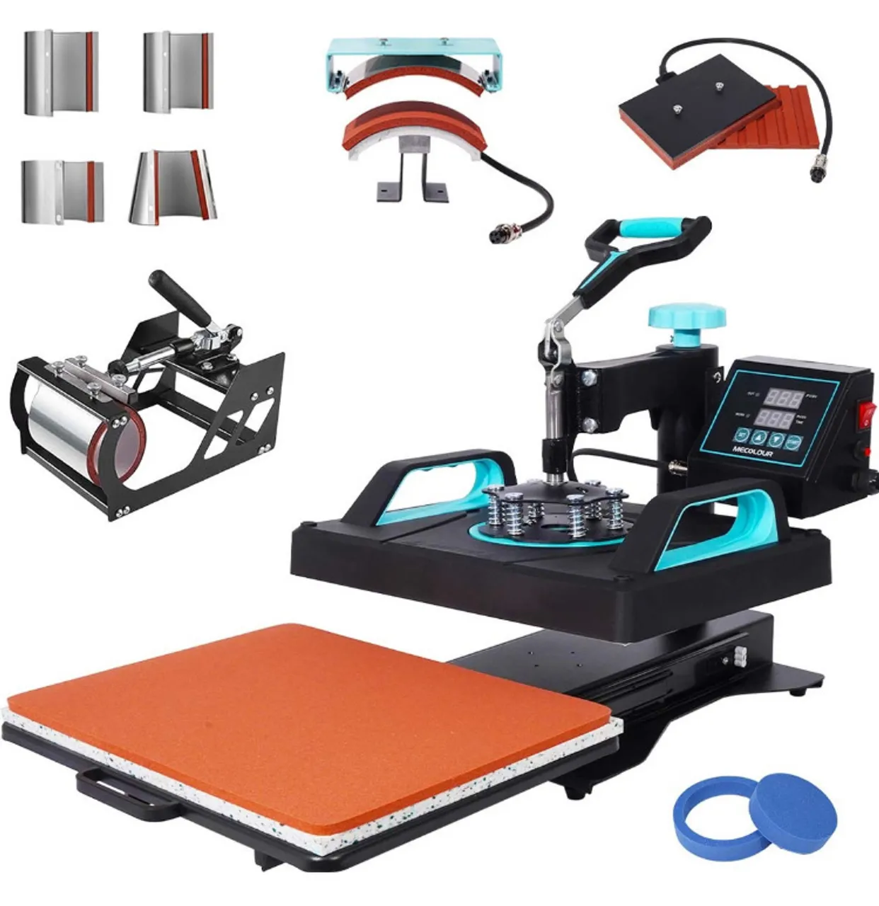Máquina de Estampar 5 em 1 - Multifuncional