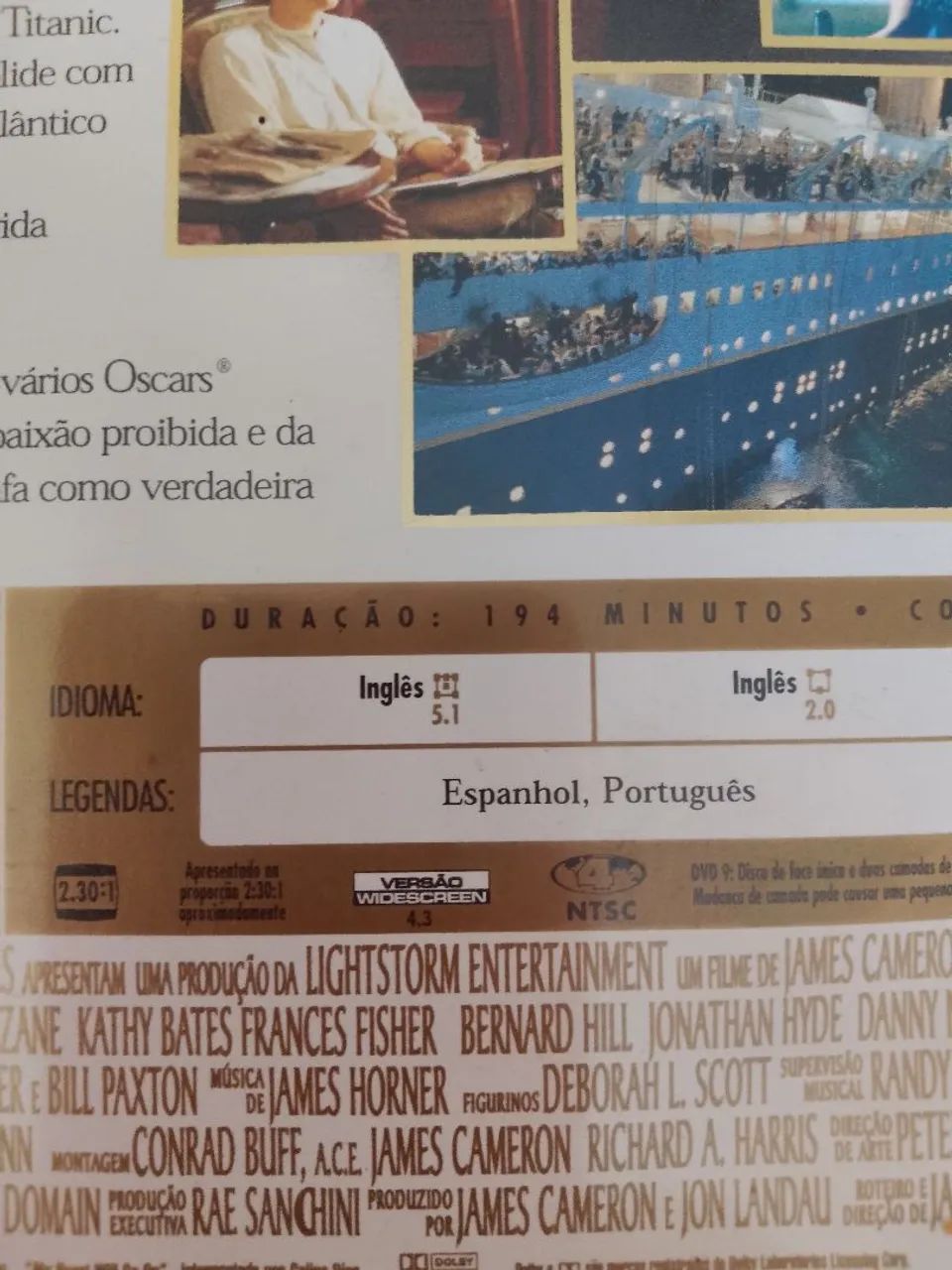 Dvd original titanic  - Foto 5