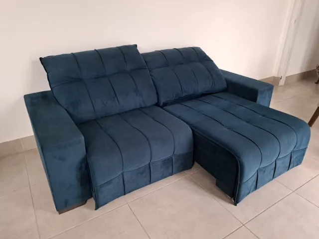 Sofá luxo 2 lugares grande