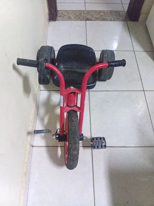 Tricycle infantil antigo - Foto 3
