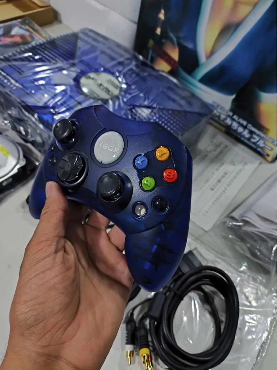 Microsoft Xbox Dead Or Live Edição Limitada - Kasume Chan Edition Azul - Foto 3