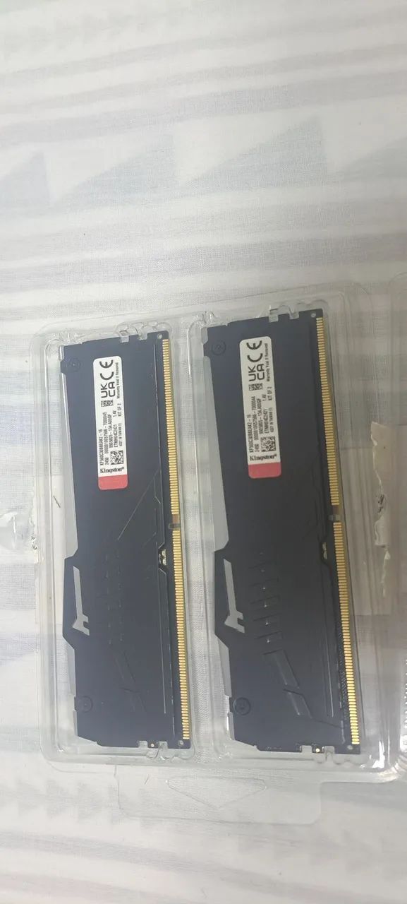 Memória Ram ddr5 Kingston Fury Beast 2x8 16Gb 6000 Mhz Cl 30 - Foto 2