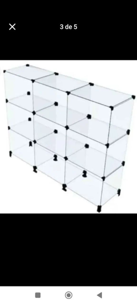 Prateleira de vidro para loja