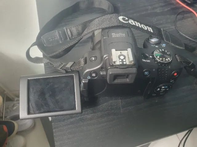 Câmera Digital Canon Sx50hs Zoom 50x Full Hd + Bolsa - Foto 3