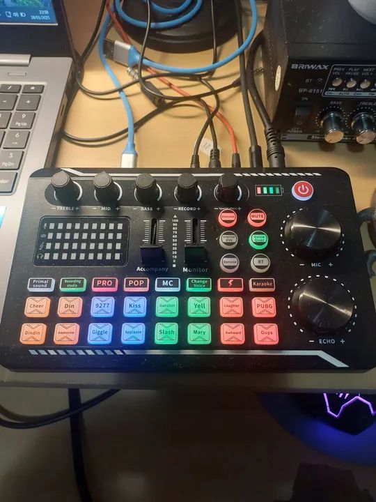 Live sound card novo