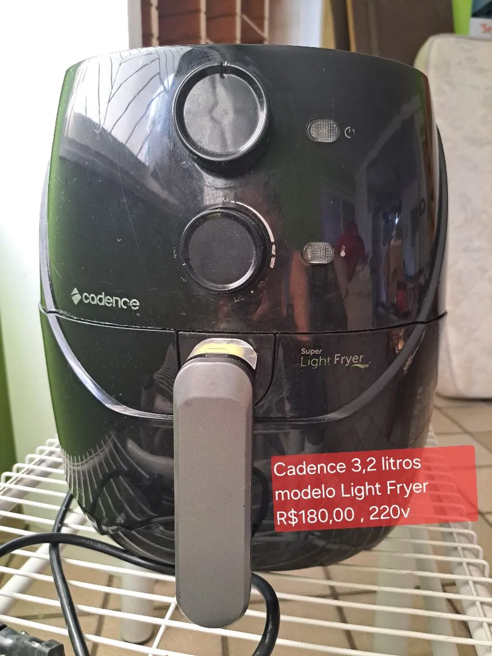 Fritadeira Elétrica Cadence 3,2 Litros Light Fryer