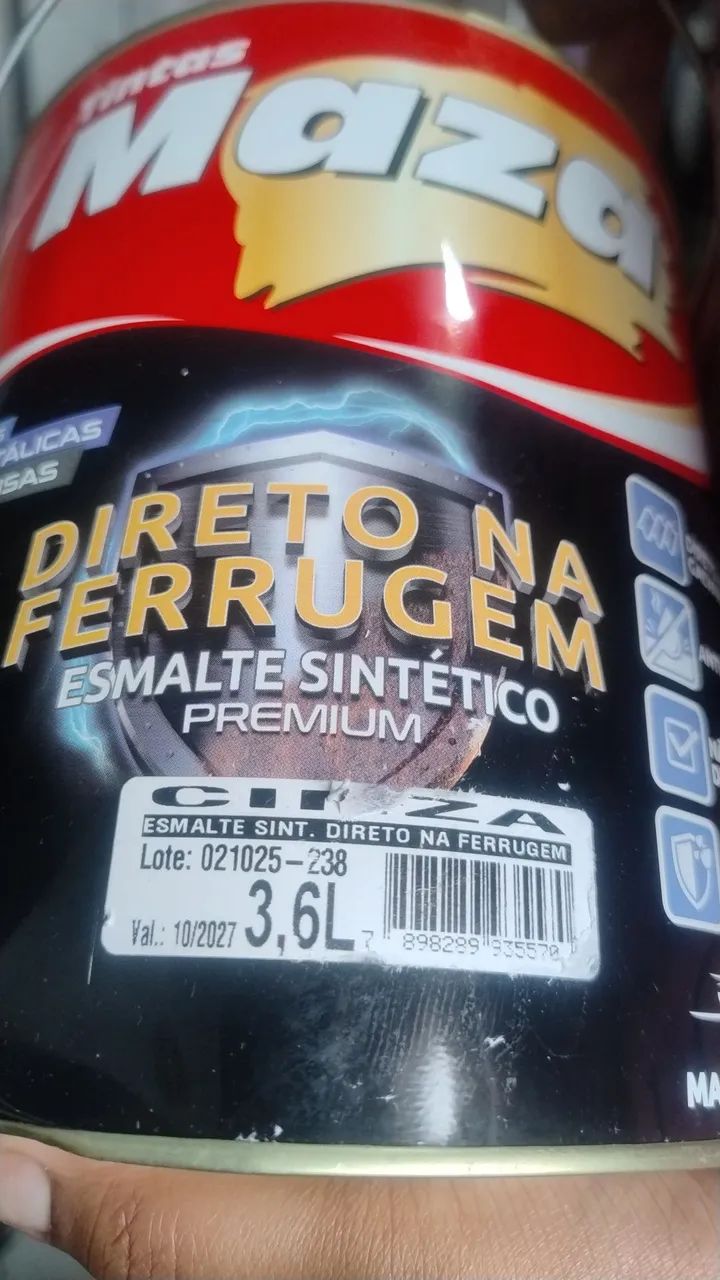 Lata de tinta nova - Foto 2