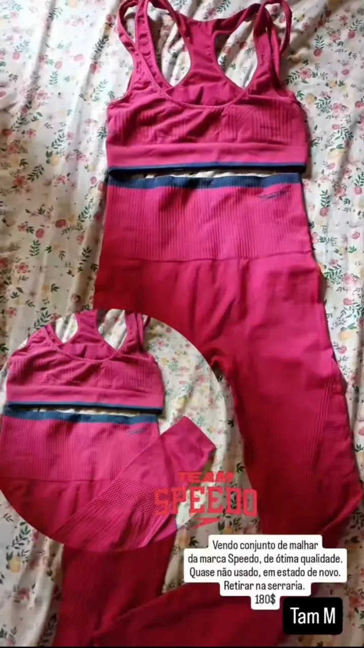Roupa de academia 