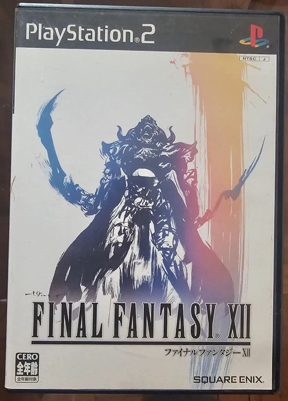 Final Fantasy XII (JAP) - Jogo original Playstation 2