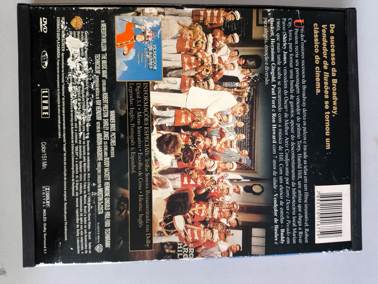 DVD O Vendedor de Ilusões - Meredith Willson - Foto 2